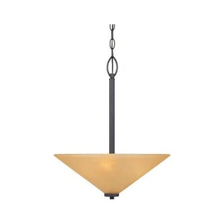 Designers Fountain Oil Rubbed Bronze Arcadia 3 Light Foyer Pendant 83531-ORB